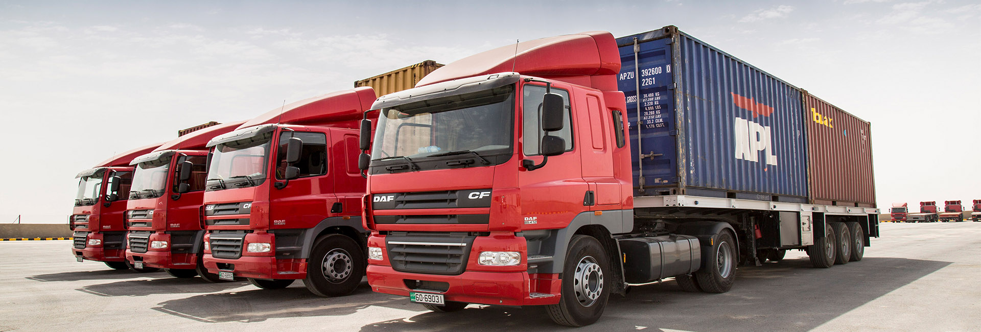 DAF delivers 500th truck to Jordan